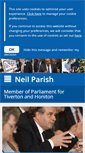 Mobile Screenshot of neilparish.co.uk